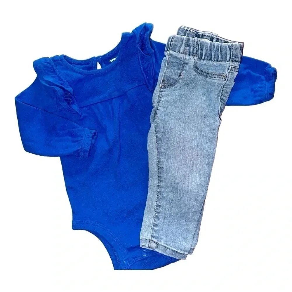 12m girl’s pant and long sleeve shirt set